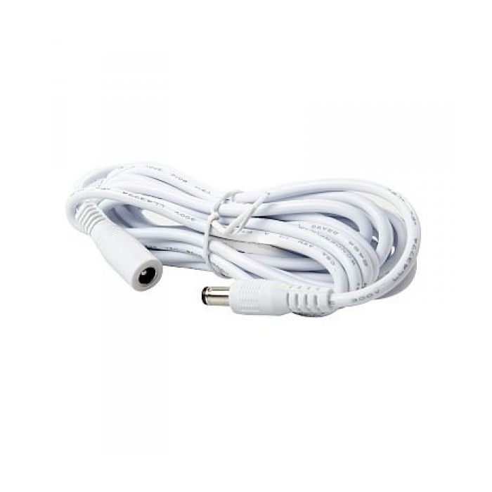 Extension lead 12v 5 meters white