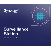 Synology Camera License, 1 device (paper version, sent via UPS)